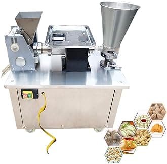 T. X. Dumpling machine 4800pcs/h automatic Dumpling maker Stainless steel empanada maker Samosa/Spring rolls/Pierogi/Ravioli/momo machine with 1 mold (110V/60HZ, samosa maker)