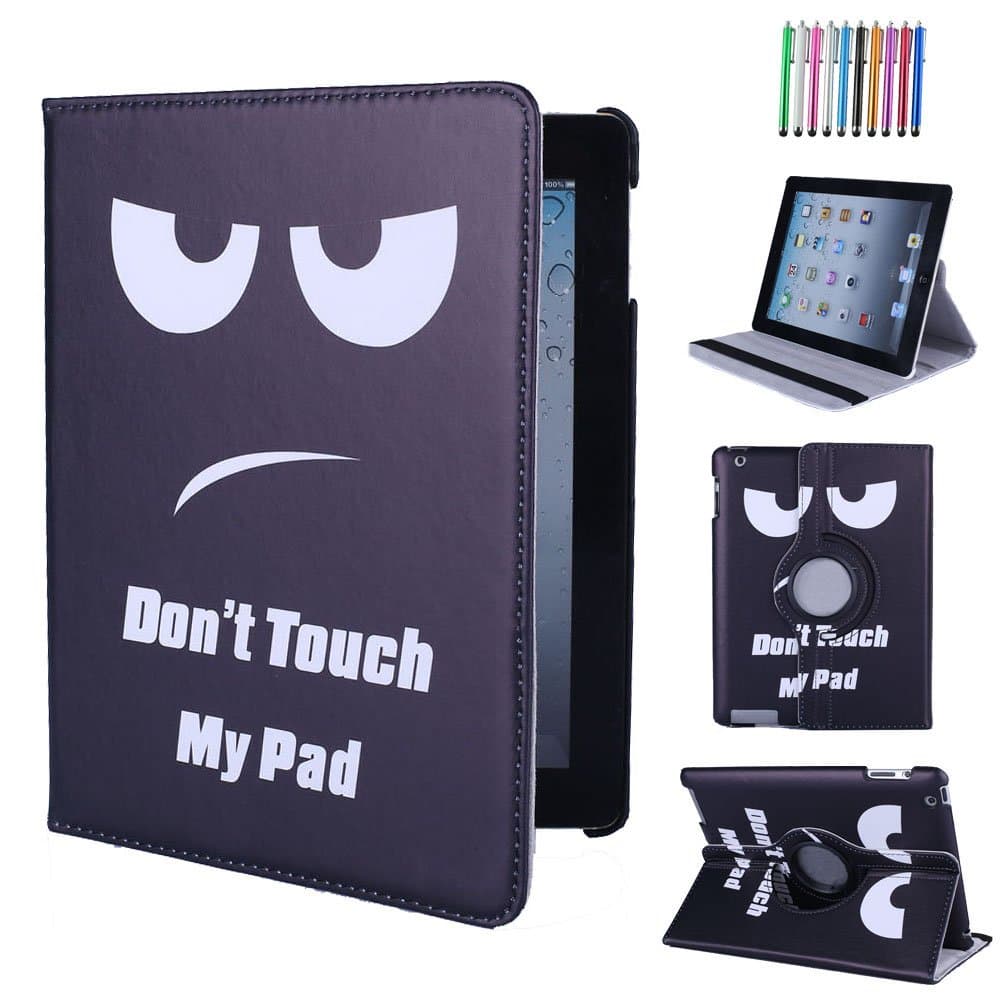 CULIKER Huawei MediaPad T3 10 Case, Slim Shell Stand Case Leather Rotating Cover for Huawei MediaPad T3 10 (9.6-Inch) Tablet