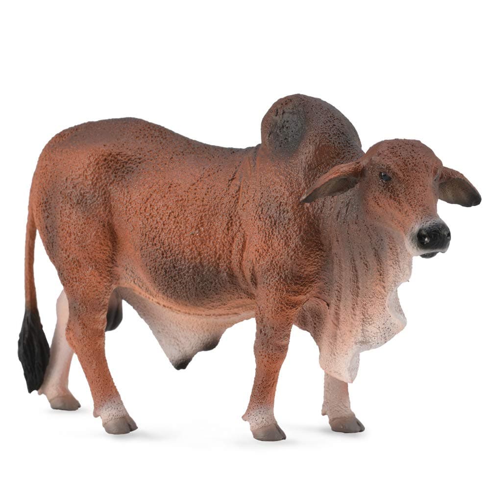 Red Brahman Bull ,5.1"L x 3.3"H