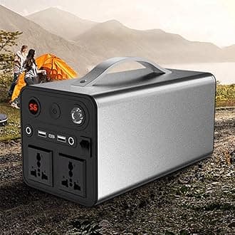 90000mAh Camping Power Pack, 300W Portable Power Station, Solar Generator With AC/DC/USB/Type C Outlet For Outdoors Camping Travel Fishing Emergency Power Supply Backup