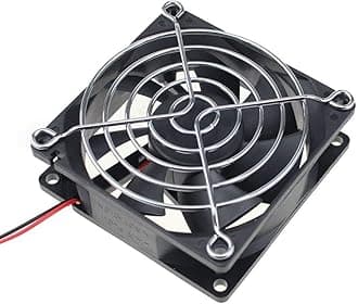 PC Case Fans 80mm x 80mm x 25mm 12V Brushless DC Cooling Fan 2Pin for Computer Desktop Power Supply RV Fridge Car Amplifier
