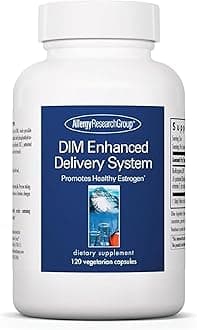 ARG DIM Enhanced Delivery System - Supports Estrogen Metabolism - Delivers 300 mg Bioavailable Diindolylmethane Complex - Vegetarian & Soy-Free - 30 Servings - 120 Capsules