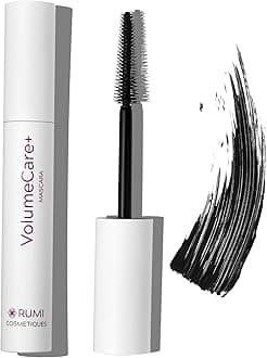- VolumeCare+ Mascara For Mature Women - Extreme Length and Volume 2-in-1 Formula - No Clumps or Flaking, Long-Wearing, Hypoallergenic Mascara For Sensitive Eyes (Natural Black)