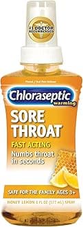 Chloraseptic Sore Throat Spray, Warming Honey Lemon Flavor, 6 fl oz