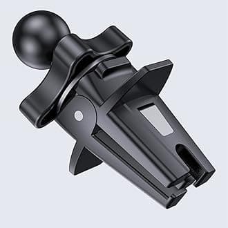 OHLPRO Upgraded Clip for Air Vent Car Phone Mount, Sturdy and Durable Alloy Steel Baffle Plate, Easy to Install, Compatible with iPhone and Smartphones, 16MM Ball Head Diameter