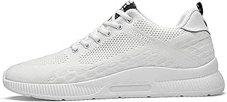 Men's Invisible Height Increasing Elevator Shoes Lightweight Sport Shoes Height-Boosting Fashion Sneakers 2.4'' Taller