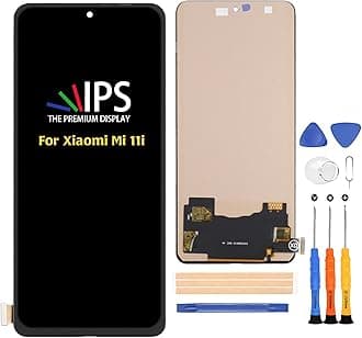 for Xiaomi Mi 11i/Mi 11X/Mi 11X Pro Screen Replacement Touch Screen Digitizer M2012K11AI M2012K11I M2012K11G LCD Display Full Assembly Repair Kits,with Tools