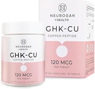 Neurogan Copper Peptide Tablets, 120 MCG/Tablet, 7200 MCG Total, 60ct