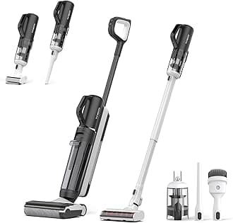 Tineco Smart Wet Dry Vacuum Cleaners, Floor Cleaner Mop 3-in-1 Cordless Stick Vacuum for Multi-Surface, Lightweight and Handheld, Floor ONE S5 Combo Power Kit