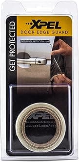 Door Edge Guard Protection Film Roll, 3/8" x 12' - Car or Truck Doors, Protective Barrier Against Minor Scratches, Paint Chips, Door Edge Impact, and Dings - Prevents Damage and Possible Rust