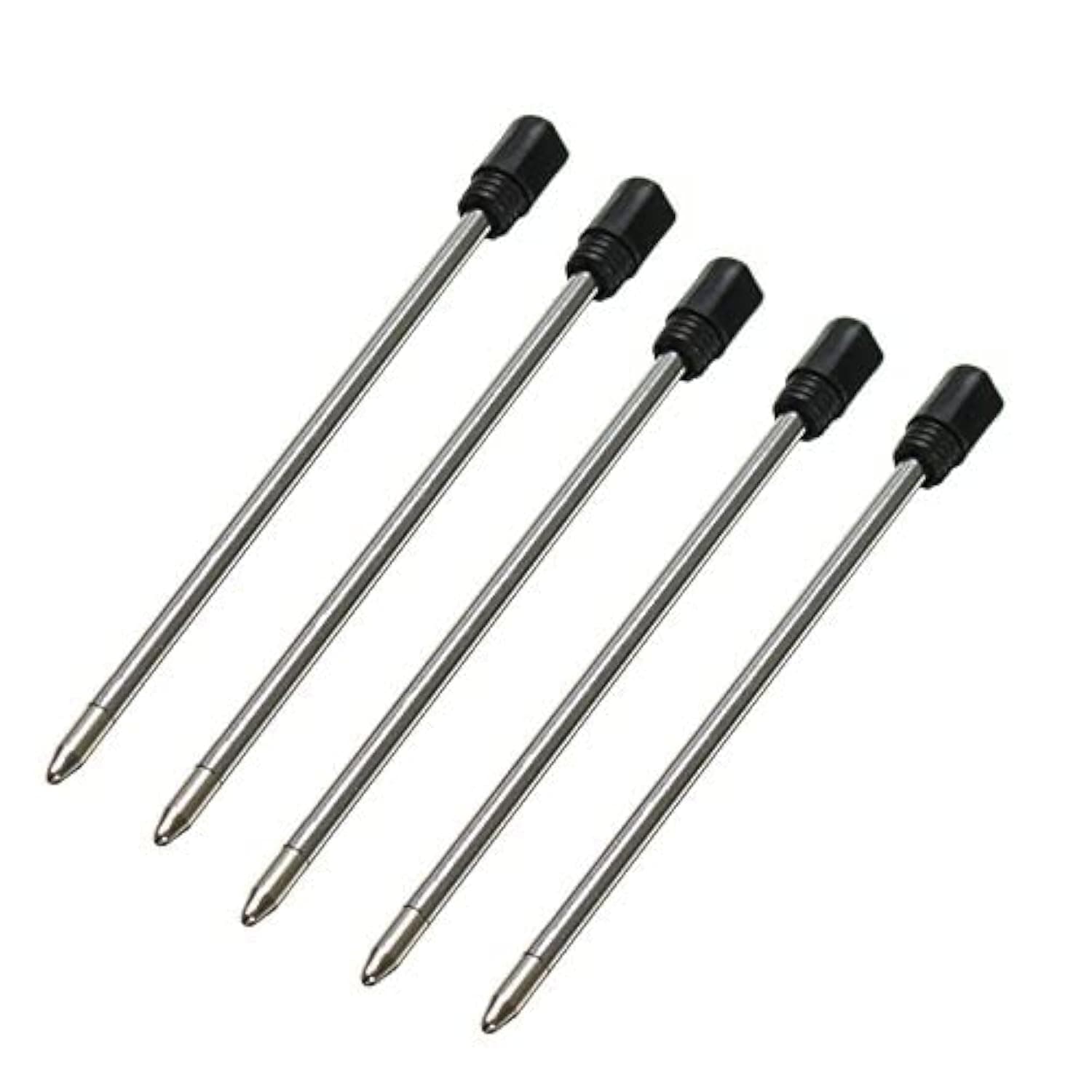 5 x Black Ink Refills for Swarovski Crystal Elements Filled Ballpoint Pen