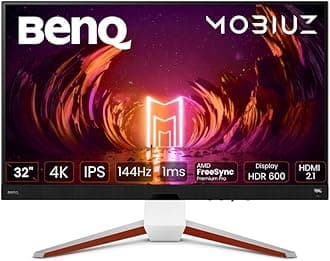 BenQ Ex3210U Computer Monitor 81.3 Cm (32") 3840 X 2160 Pixels, W128561114 (Cm (32) 3840 X 2160 Pixels 4K Ultra Hd Led Black)