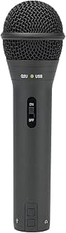 Samson Q2U Handheld Dynamic USB Microphone Recording and Podcasting Pack (Black)