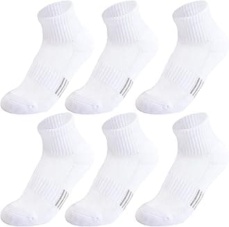 Kids Socks - Breathable Mesh & Cotton Ankle Athletic Socks for Boys & Girls, Youth 6/12 Pairs