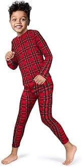 Rocky Thermal Underwear for Boys Fleece Lined Thermals Kids Base Layer Long John Set