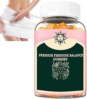 Feminine Balance Gummi/ES,Premium Feminine Balance Gummi/ES,PH Balance for Women Gumm/ies,Gumm/ies for Womens Intim/ate Health,for Women of All Ages