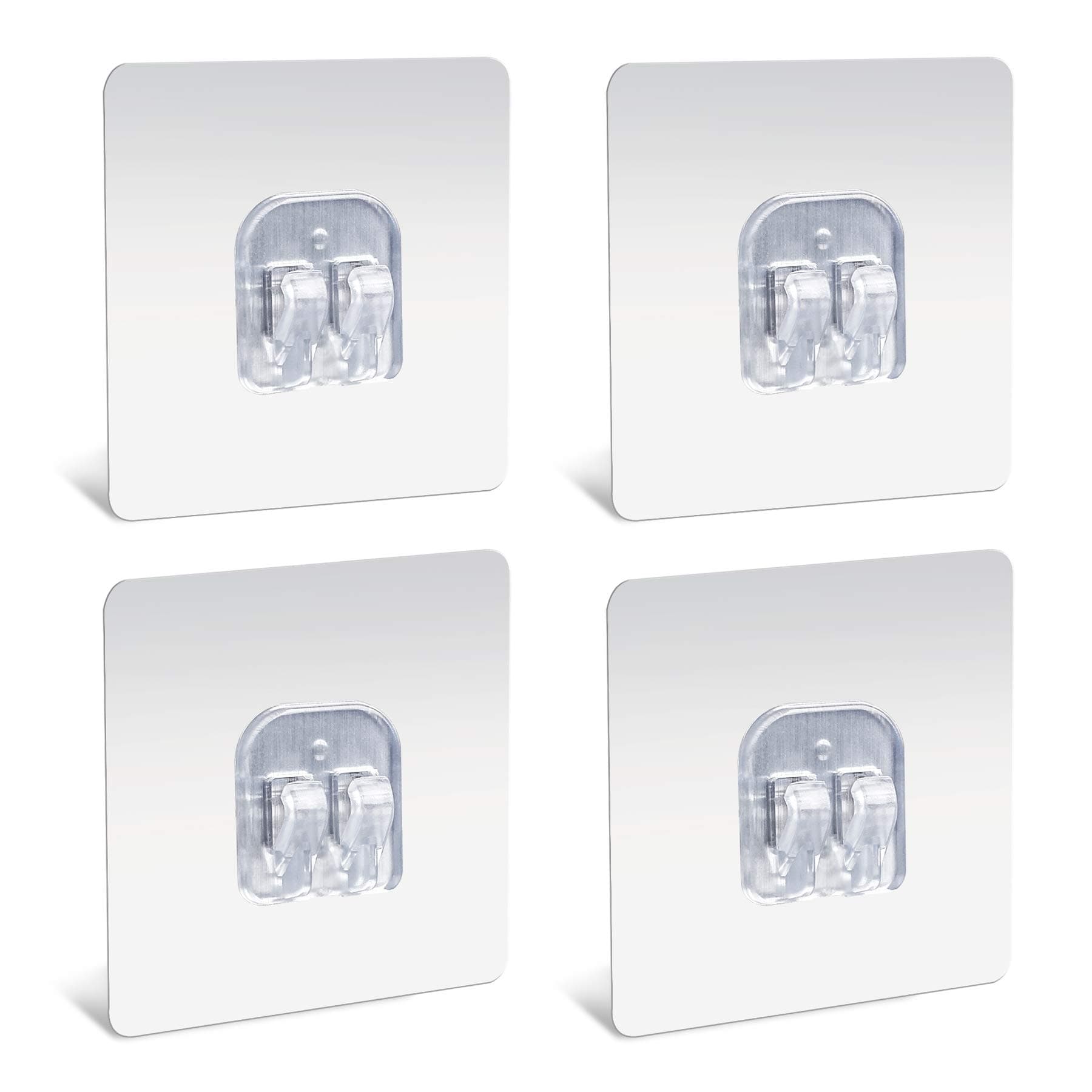 YeeBeny GREEMITO Strong Self Adhesive Magic Sticker - Bathroom and Kitchen Hanging Racks Magic Sticker, Tissue Towel and Shelf Rack Hanging Adhesive Sticker - Only Sticker (8cm)