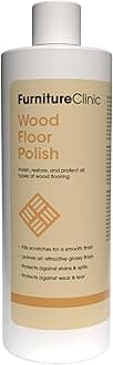 Wood Floor Cleaner, Wood Floor Polish & Wood Floor Maintenance Oil (Wood Floor Polish 17oz)
