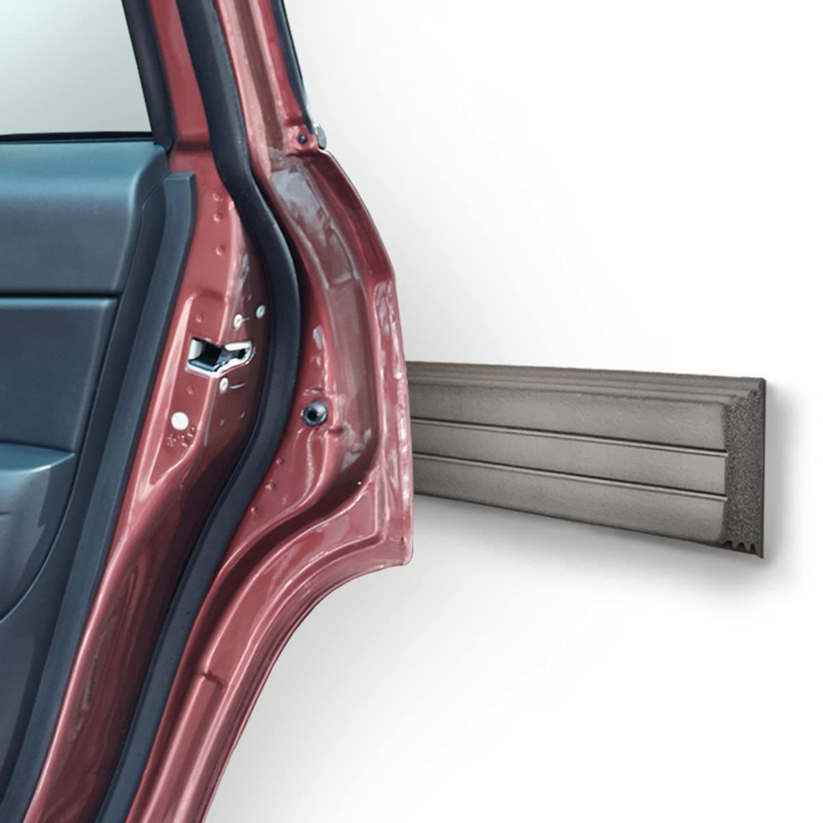 urbanhouse 2-Pack High Density Wall Guard Protector & Bumper for Parking Garages, Workshops, Baby Proofing Walls - Dark Grey, 16 Inches…