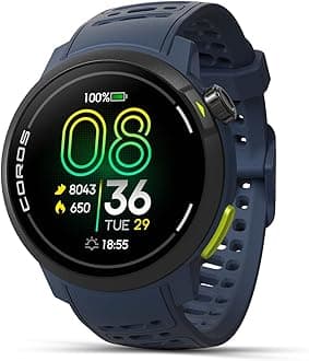 Coros Pace Pro Running Watch, Sports Watch, AMOLED Display, Map, Navigation Compatible, Ultra Lightweight, Long Time Operation, 2 Frequencies, High Accuracy, GPS, USB, Type-C Charging, Music, Japanese