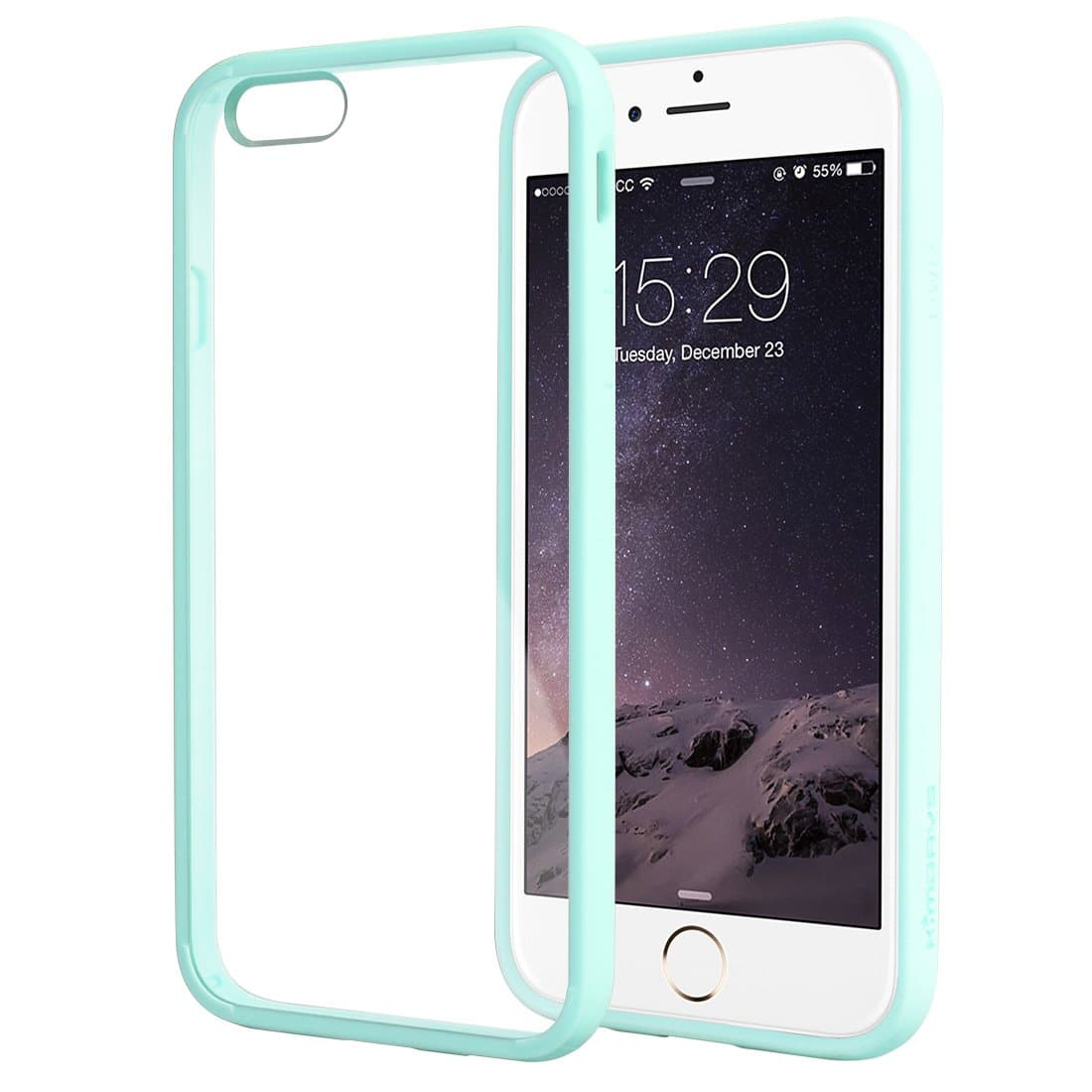 iPhone 6 Case, KimBays Armor Hard Skin iPhone 6 (4.7 inch) Case Bumper, Full-Protective Bumper Case for iPhone 6 (4.7), ECO-Friendly Packaging-Shockproof cover