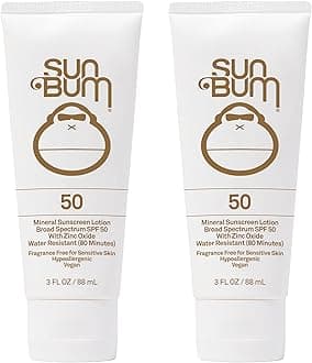 2 Pack Mineral Lotion Spf 50: Sun Bum Mineral Sun Care (2 Pack Mineral Lotion Spf 50)