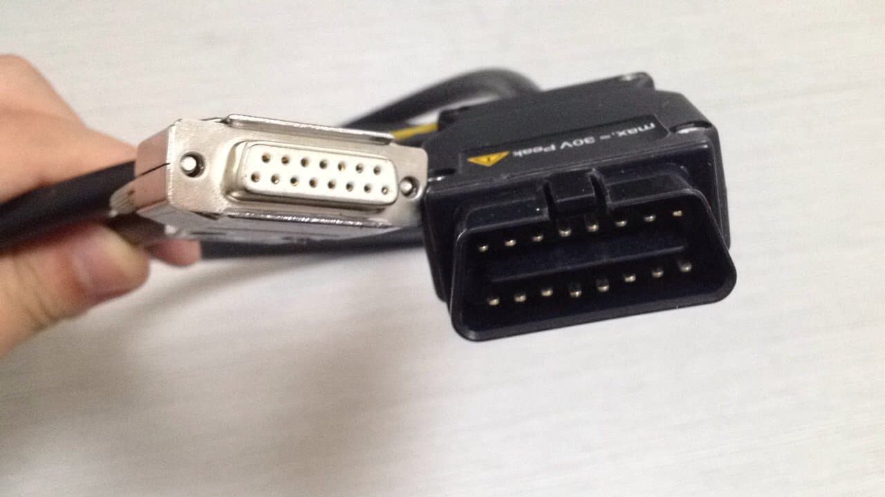 2016 High quality 100% Original Main cable for B-M-W GT1 OPS OPPS OBD2 Cable,DLC diagnostic cable