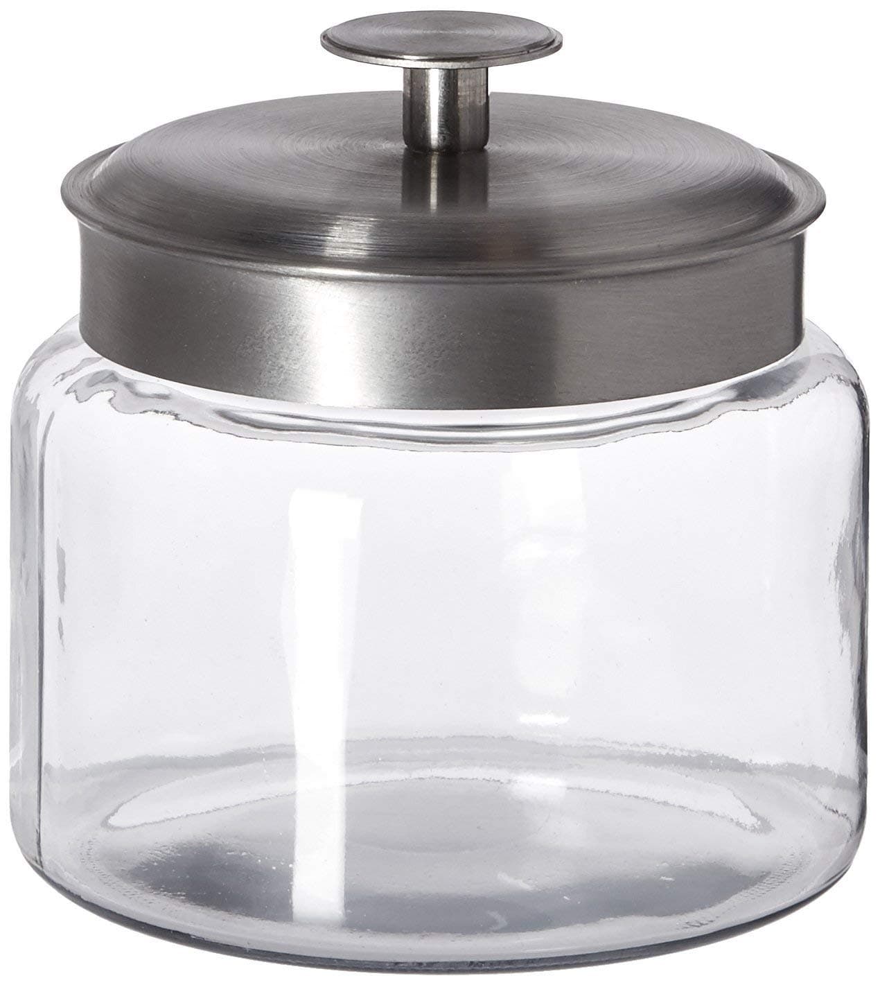 Candy Cookie jar Glass Jars candy jar,48 oz