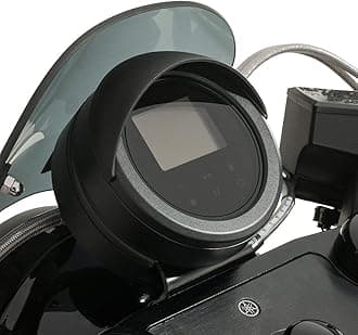 Genuine Yamaha Accessories Speedometer Visor (Black) Compatible With 14-18 YAMAHA Bolt