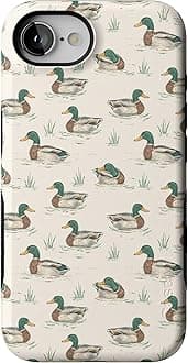 Casely iPhone 16e Case | The Boyfriend Collection | Mallard & Co. | Bold Protective Design | Compatible with MagSafe