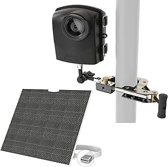 Brinno BCC2000 Plus + ASP1000-P Construction Camera and Solar Panel Kit Bundle | Includes: Full HD TLC2000 Time Lapse Camera, 32-ft Extender for Laptop/Tablet