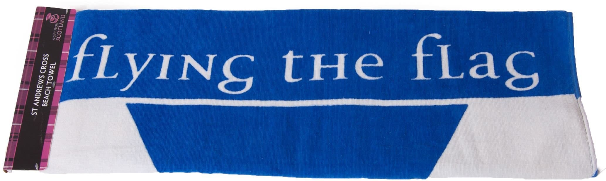 Scottish Saltire Flag Beach Towel