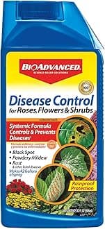 BioAdvanced Disease Control for Roses, Flowers and Shrubs, Concentrate, 32 oz, Makes 42 Gals of Spray Fungicide for Plants