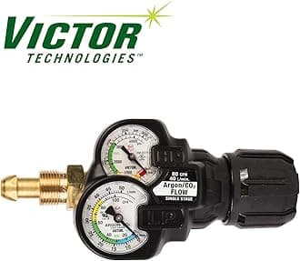 Victor Inert Gas Argon Regulator EDGE 2.0 Flow Gauge, ESS32-80CFH-580, 0781-3641