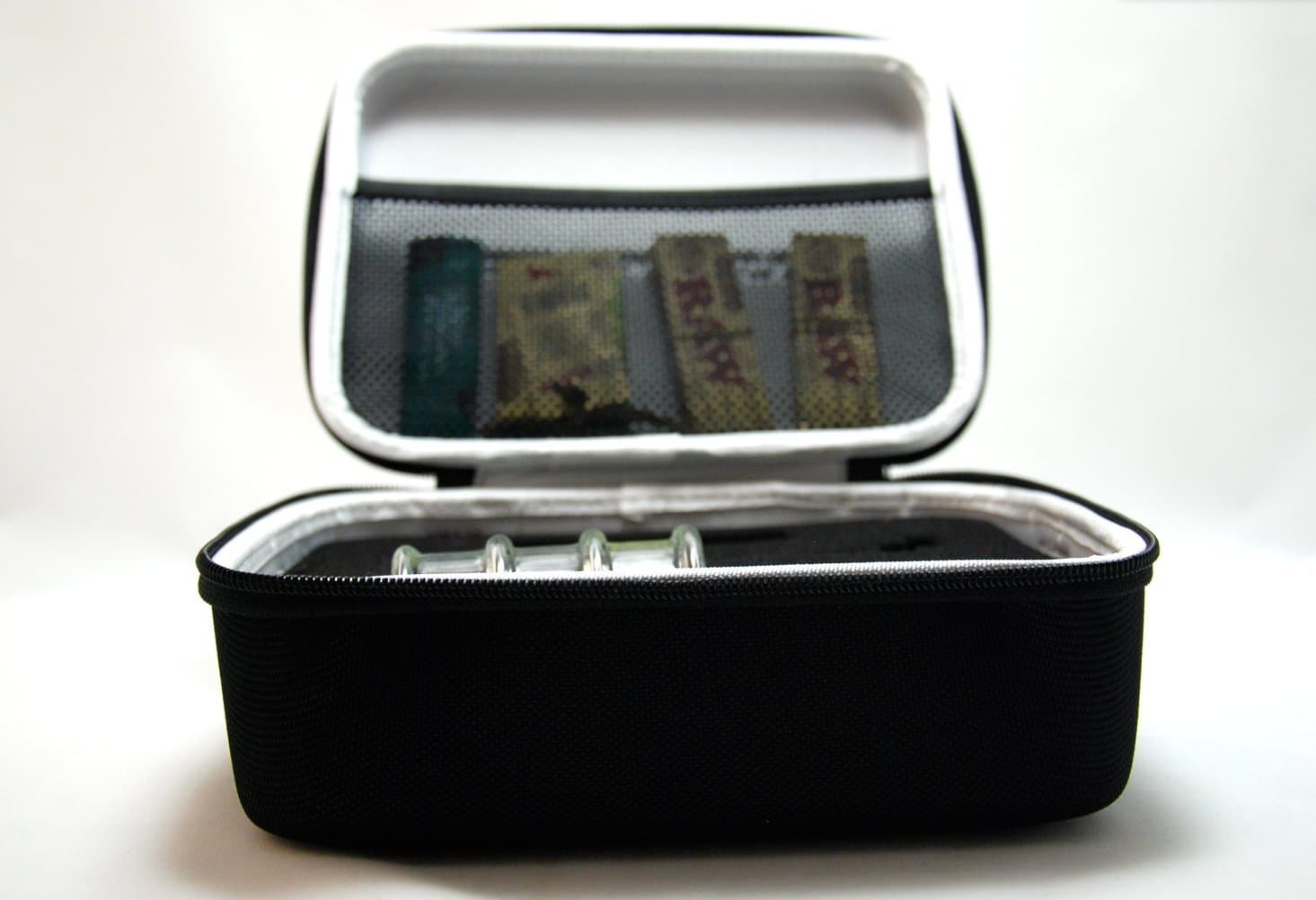 CannaCASE - Randall - Glass Pipe Case w Custom Pick & Pluck Foam, Odor Protection, and Combination Lock