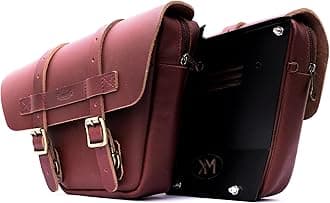 Trip Machine Company Wingman Side Panel Bag for Royal Enfield Interceptor 650 / Continental GT 650 (Cherry Red, Pair)