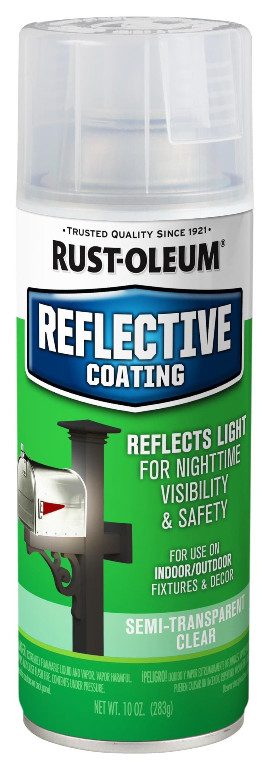 Rust-Oleum 214944 Specialty Reflective Finish Spray, 10 oz