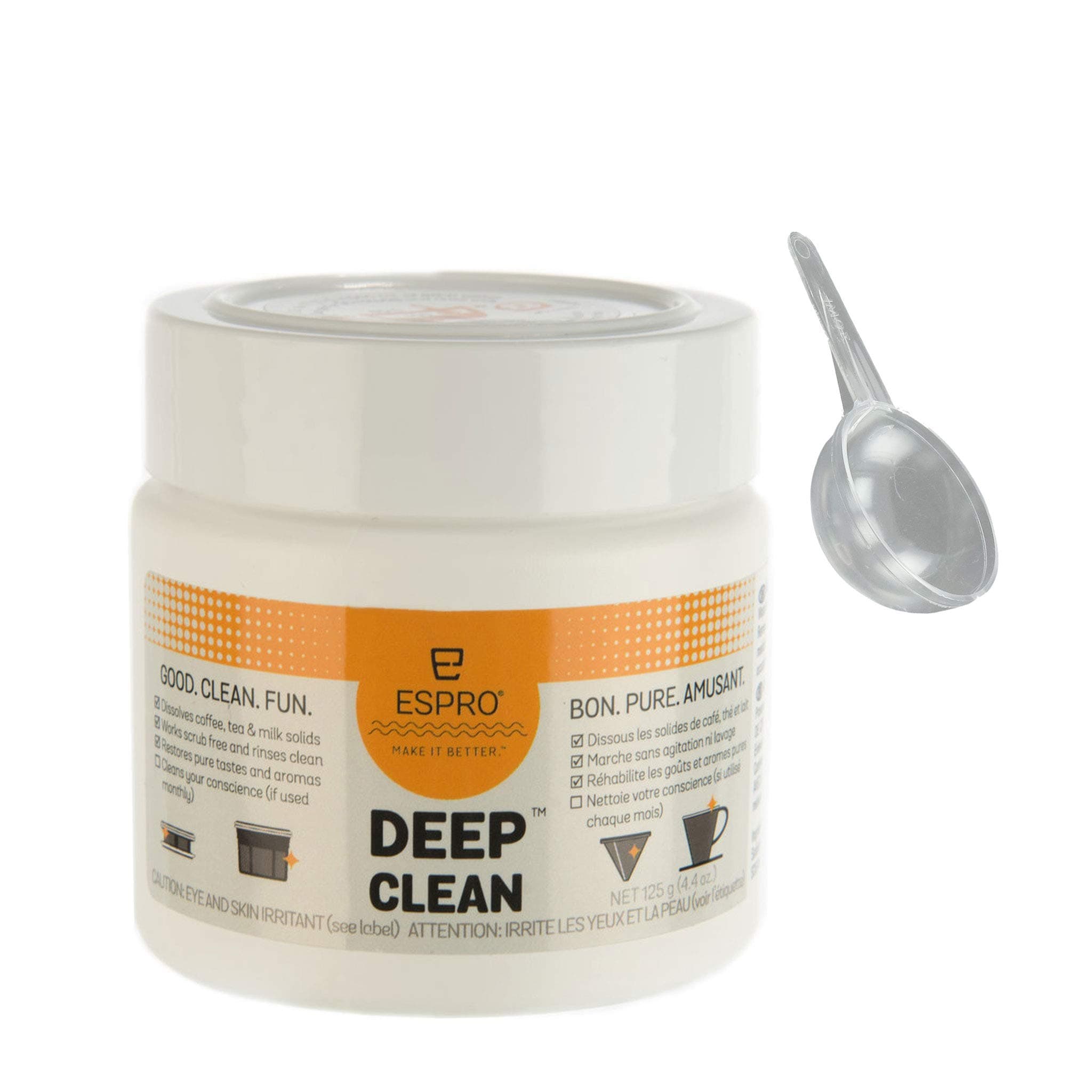 Deep Clean, Scrub Free Cleanser for Espro Press Filters with 1 tbsp. Scoop