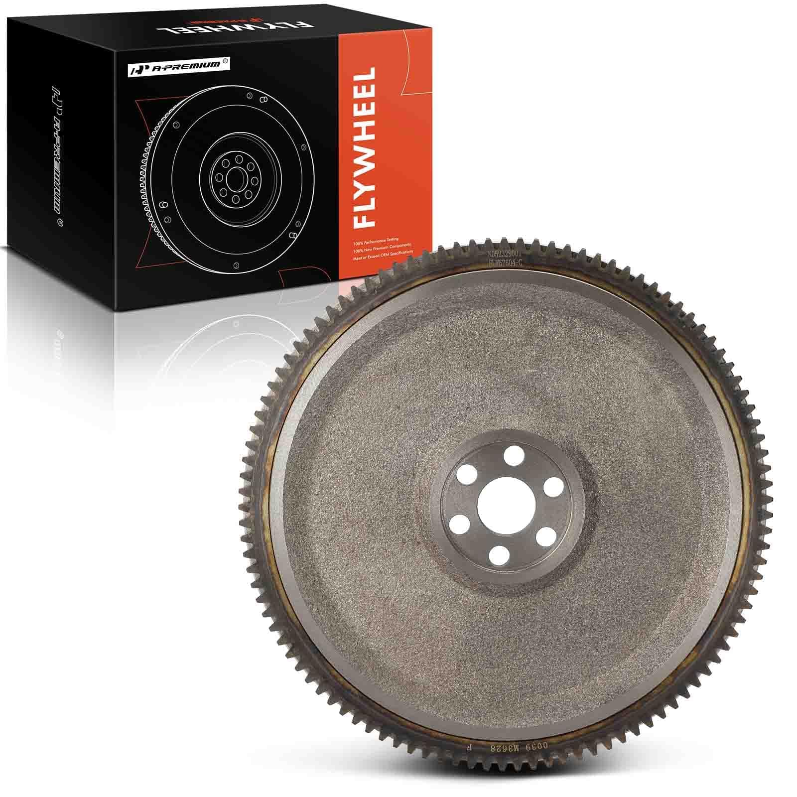 A-Premium Clutch Flywheel Compatible with Chevrolet Tracker 1998-2000 & Geo Tracker 1989-1997 & Pontiac Sunrunner 1994-1996 & Suzuki Sidekick 1989-1998, Vitara, X90, 1.6L 2.0L, Manual Trans.