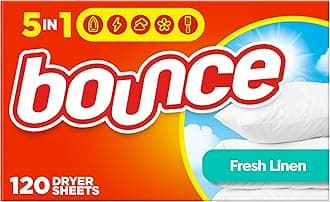 Fabric Softener Sheets, Fresh Linen Scent, 120 Count