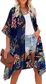 Women Summer Bikini Kimono Bathing Suit Cover Ups for Swimwear