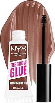 The Brow Glue, Extreme Hold Tinted Eyebrow Gel - Medium Brown