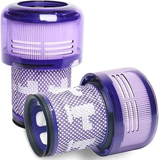 2 Pack V11 Filter Replacement for Dyson Torque Drive, Animal, Complete, Extra, V15 Detect, V15s Detect Submarine Vacuums, Replace Part # 970013-02