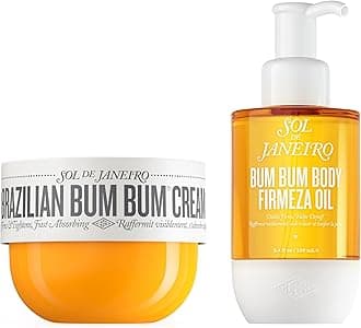 Bum Bum Cream and Firmeza Body Oil Bundle