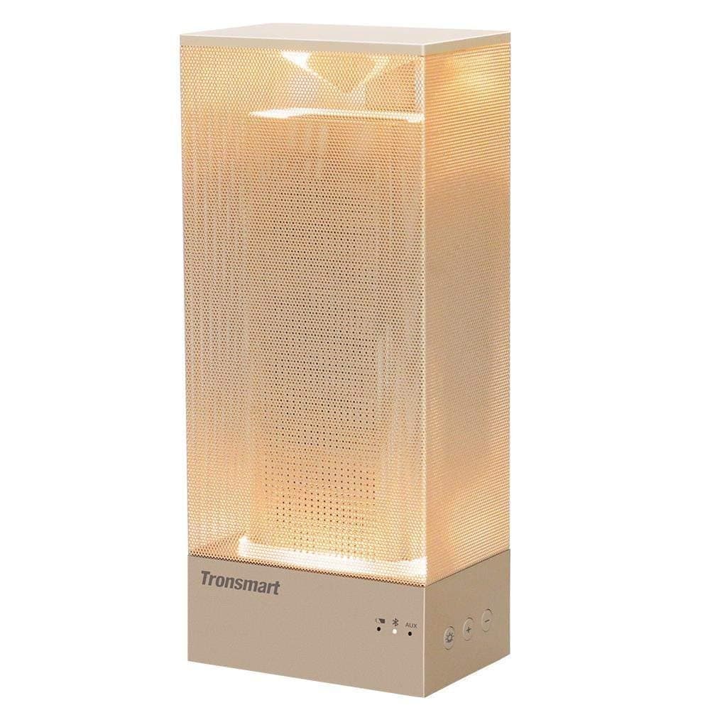 Tronsmart Beam Bluetooth Speaker with Mood Lights, 18 hours Playtime, 15 Watt Dual Driver Deep Bass Wireless Bluetooth 4.1 Led Light Speakers for Home, iPhone 8/8 Plus/X, Android Samsung Note 8