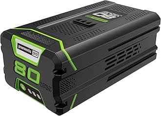 Greenworks PRO 80V 4.0Ah Lithium-Ion Battery ((Genuine Greenworks Battery / 75+ Compatible Tools)