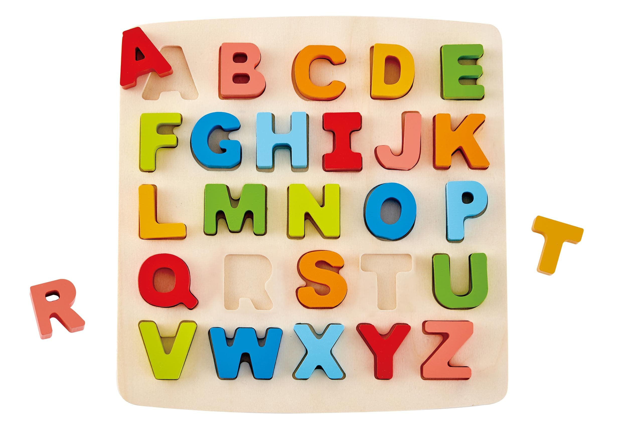 Hape Alphabet Blocks Wooden Learning Puzzle