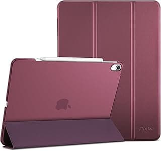 ProCase for iPad Air 13 Inch Case M3 2025/M2 2024, Slim Smart Cover iPad 13 Air M3 M2 Case with Translucent Hard Shell Back, Supports Touch ID, Auto Wake/Sleep -Vine