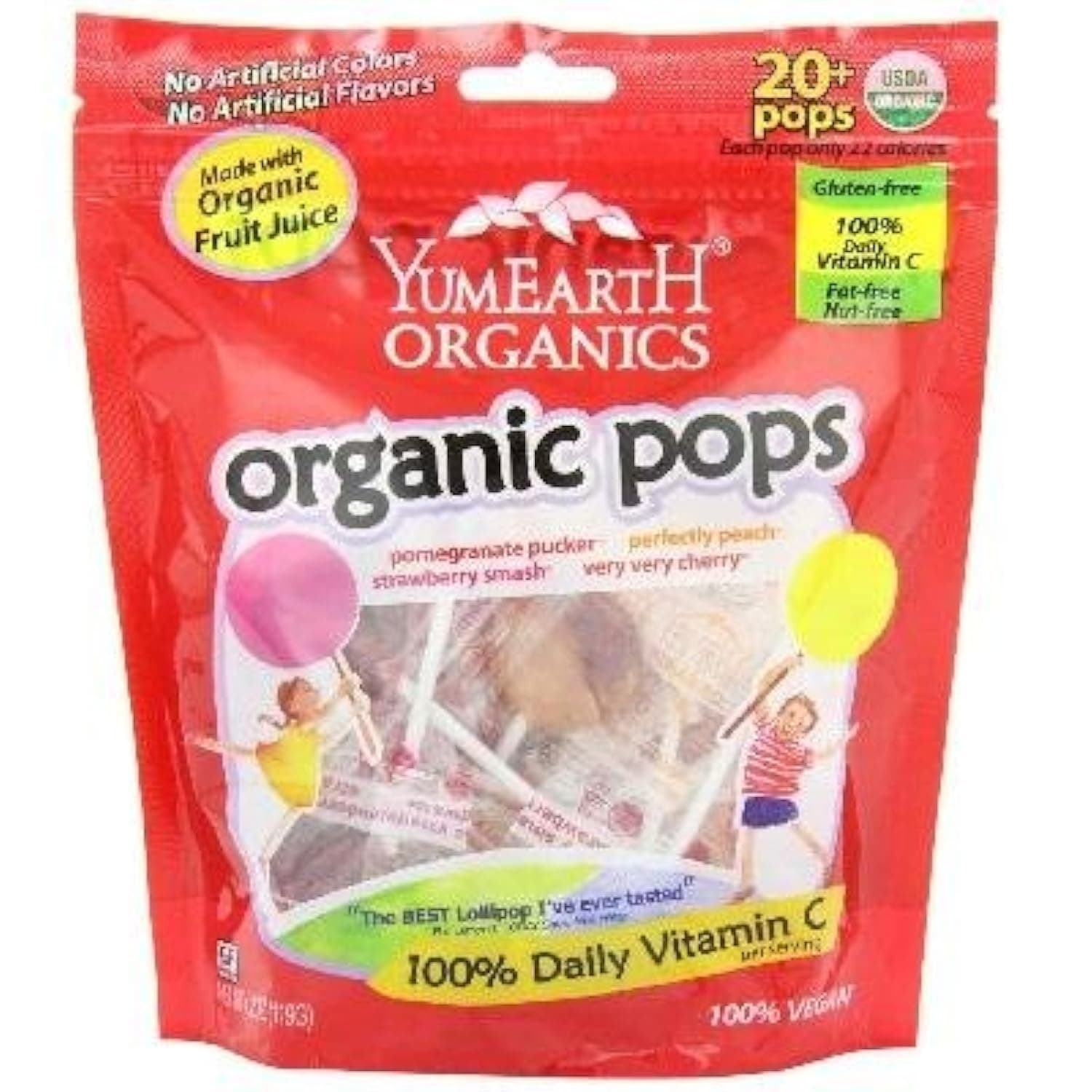 Yummyearth Fruit Lolli Pop