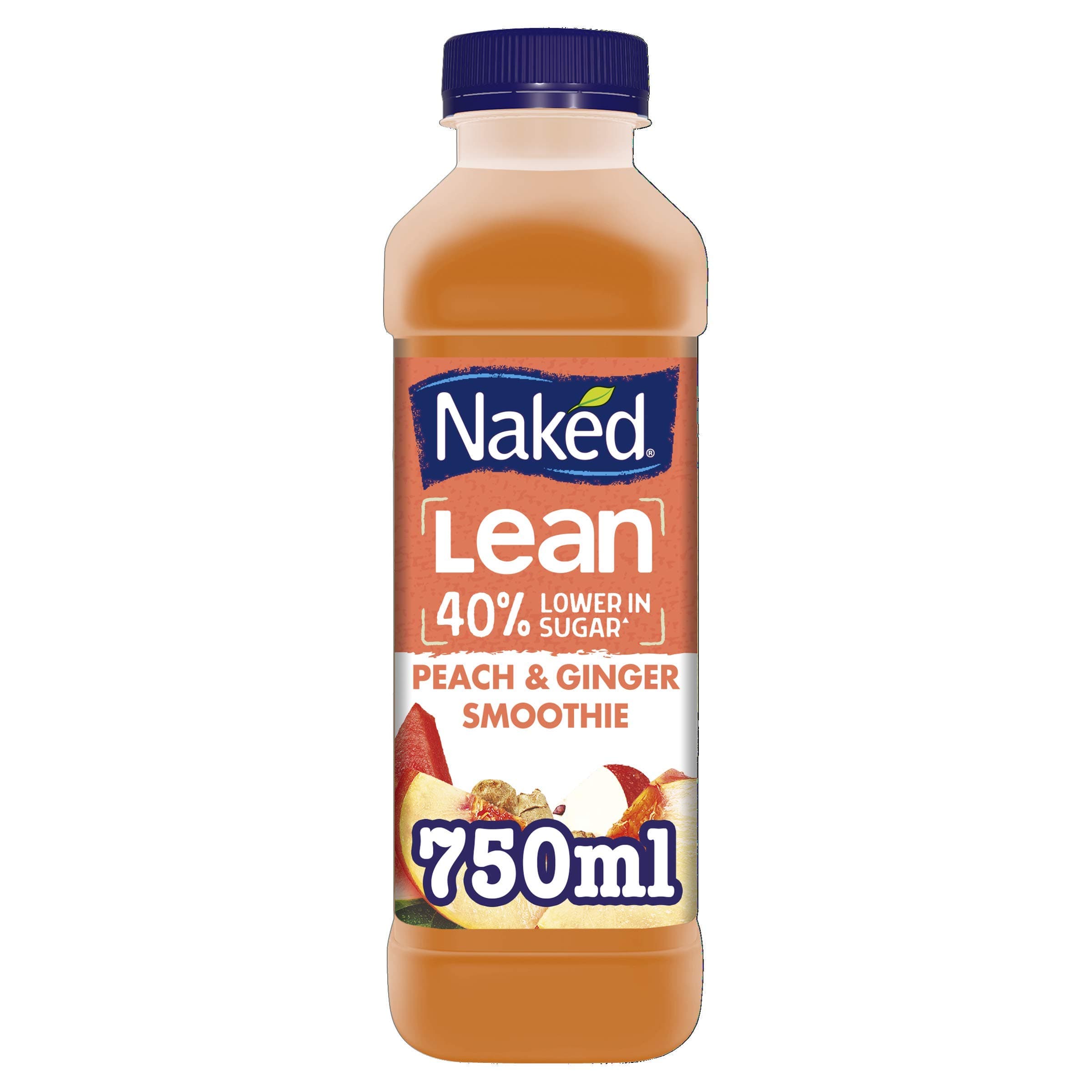 Naked Lean Peach & Ginger Smoothie 750ml
